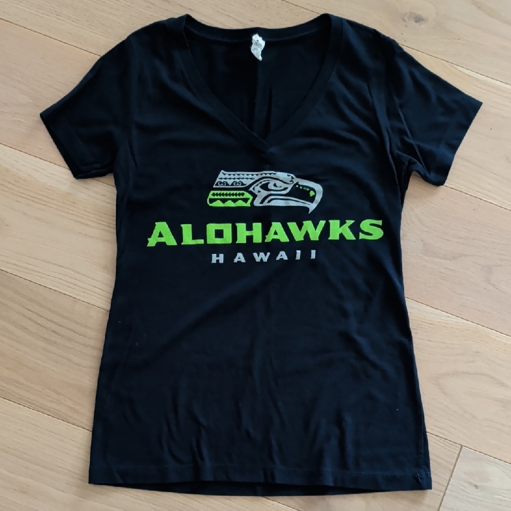 Alohawks Seahawks Tee